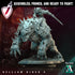 Helljaw Rider | Miniatures by Archvillain Games | Resin Mini for Tabletop Gaming, D&D, Wargaming, and Painting | Assembled and Primed - Brush and Battle