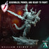Helljaw Prince | (Massive) Miniatures by Archvillain Games | Resin Mini for Tabletop Gaming, D&D, Wargaming, Painting | Assembled and Primed - Brush and Battle