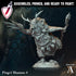 Pingvi Shaman | Miniatures by Archvillain Games | Resin Mini for Tabletop Gaming, D&D, Pathfinder, and Painting | Assembled and Primed - Brush and Battle
