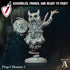 Pingvi Shaman | Miniatures by Archvillain Games | Resin Mini for Tabletop Gaming, D&D, Pathfinder, and Painting | Assembled and Primed - Brush and Battle