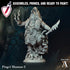 Pingvi Shaman | Miniatures by Archvillain Games | Resin Mini for Tabletop Gaming, D&D, Pathfinder, and Painting | Assembled and Primed - Brush and Battle