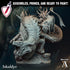 Iskaldyr | (Massive) Miniature by Archvillain Games | For Tabletop Gaming, D&D, Pathfinder, Wargames, and Painting | Assembled and Primed - Brush and Battle