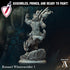 Kotauri Winterstriders | Miniatures by Archvillain Games | Resin Mini for Tabletop Gaming, D&D, Pathfinder, Painting | Assembled and Primed - Brush and Battle