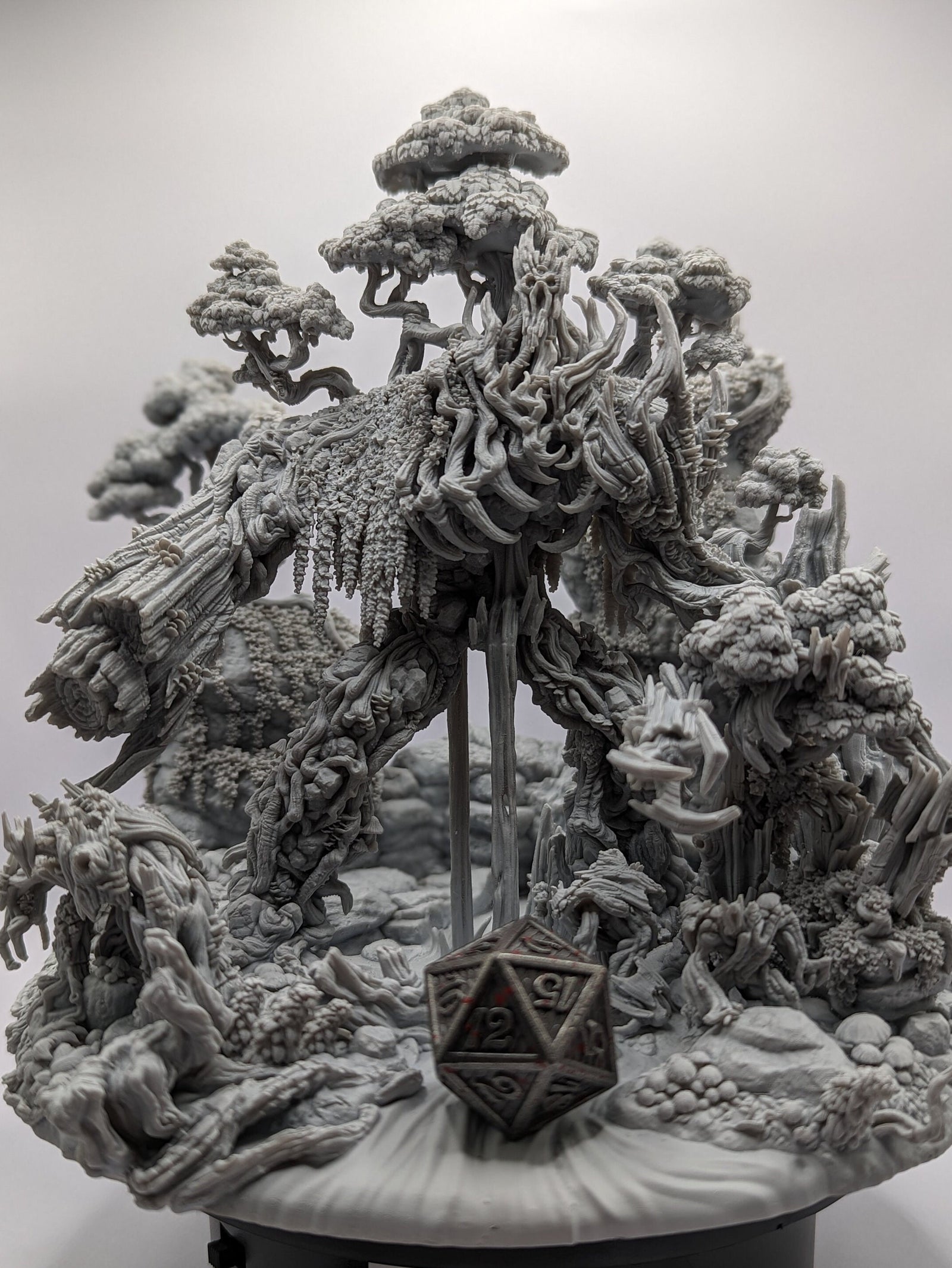Treant Lord | (Massive) Miniature by Archvillain Games | Mini for tabletop gaming, D&D, Pathfinder, painting | Assembled + Primed