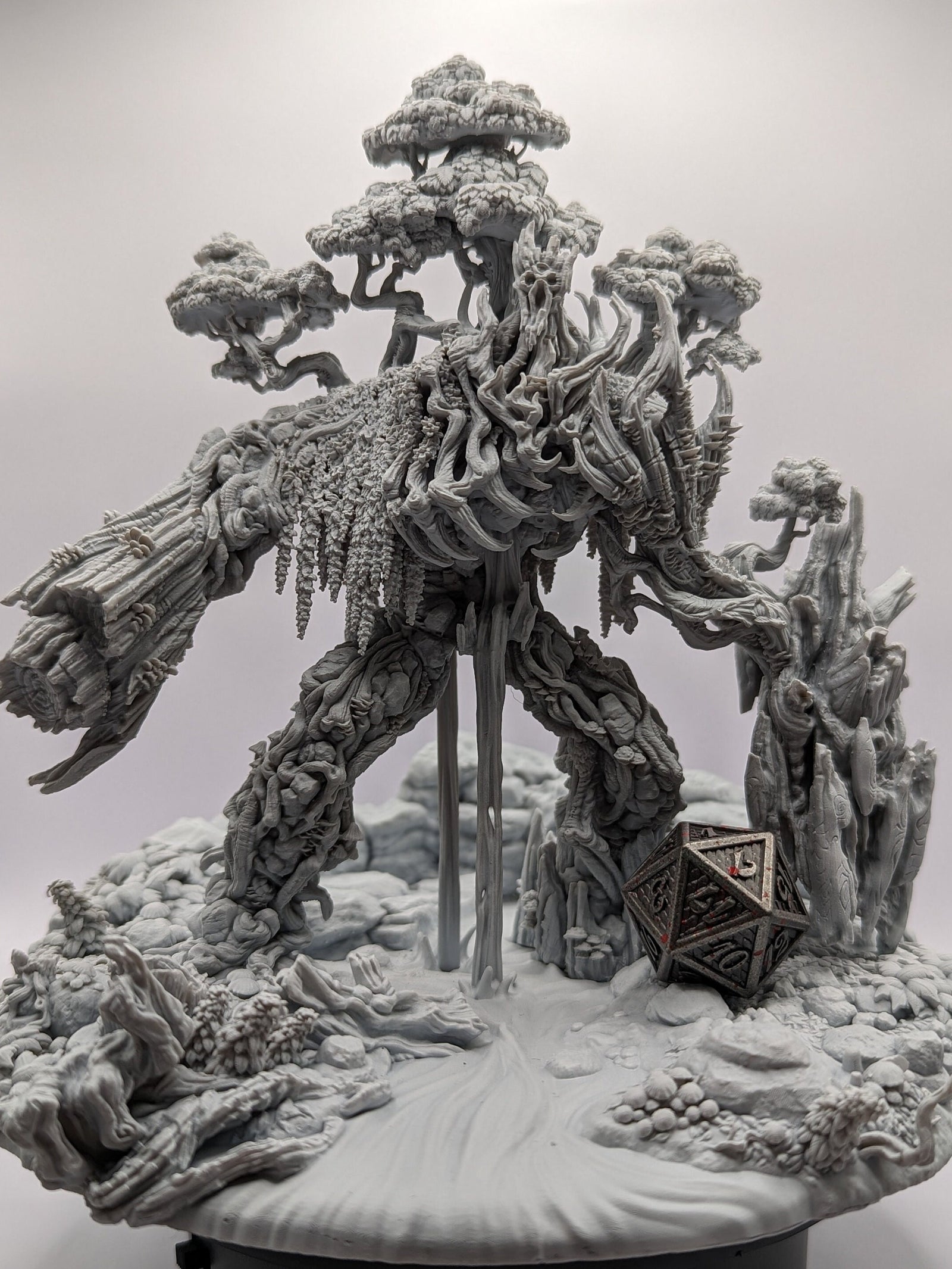 Treant Lord | (Massive) Miniature by Archvillain Games | Mini for tabletop gaming, D&D, Pathfinder, painting | Assembled + Primed