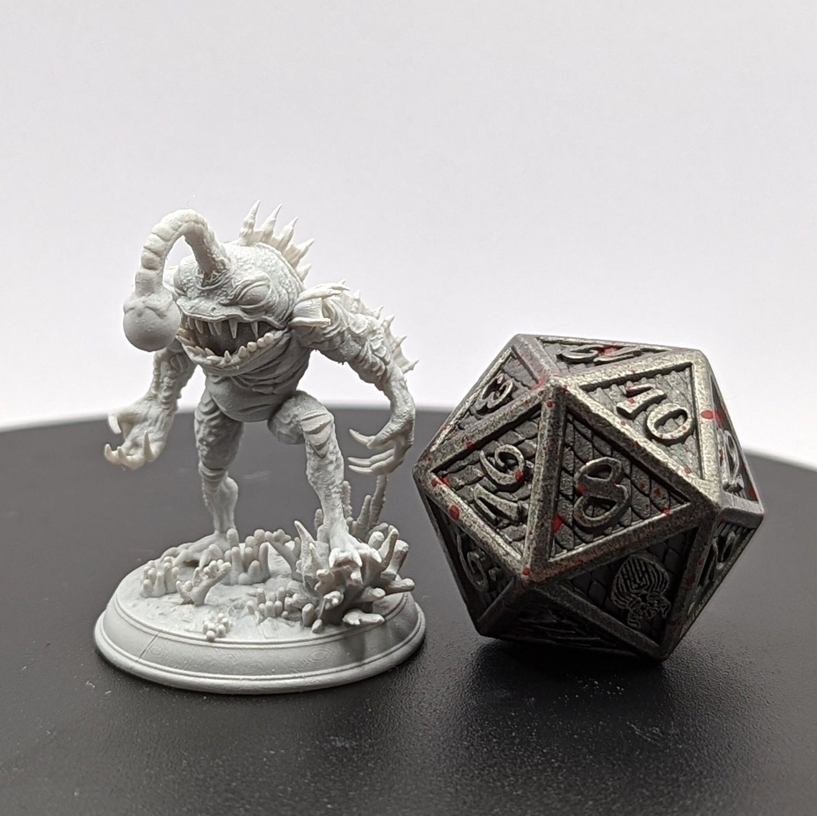Angler Gluglin | Miniature by DM Stash | Great for Tabletop Gaming, D&D, Pathfinder, and Painting | Assembled and Primed - Brush and Battle