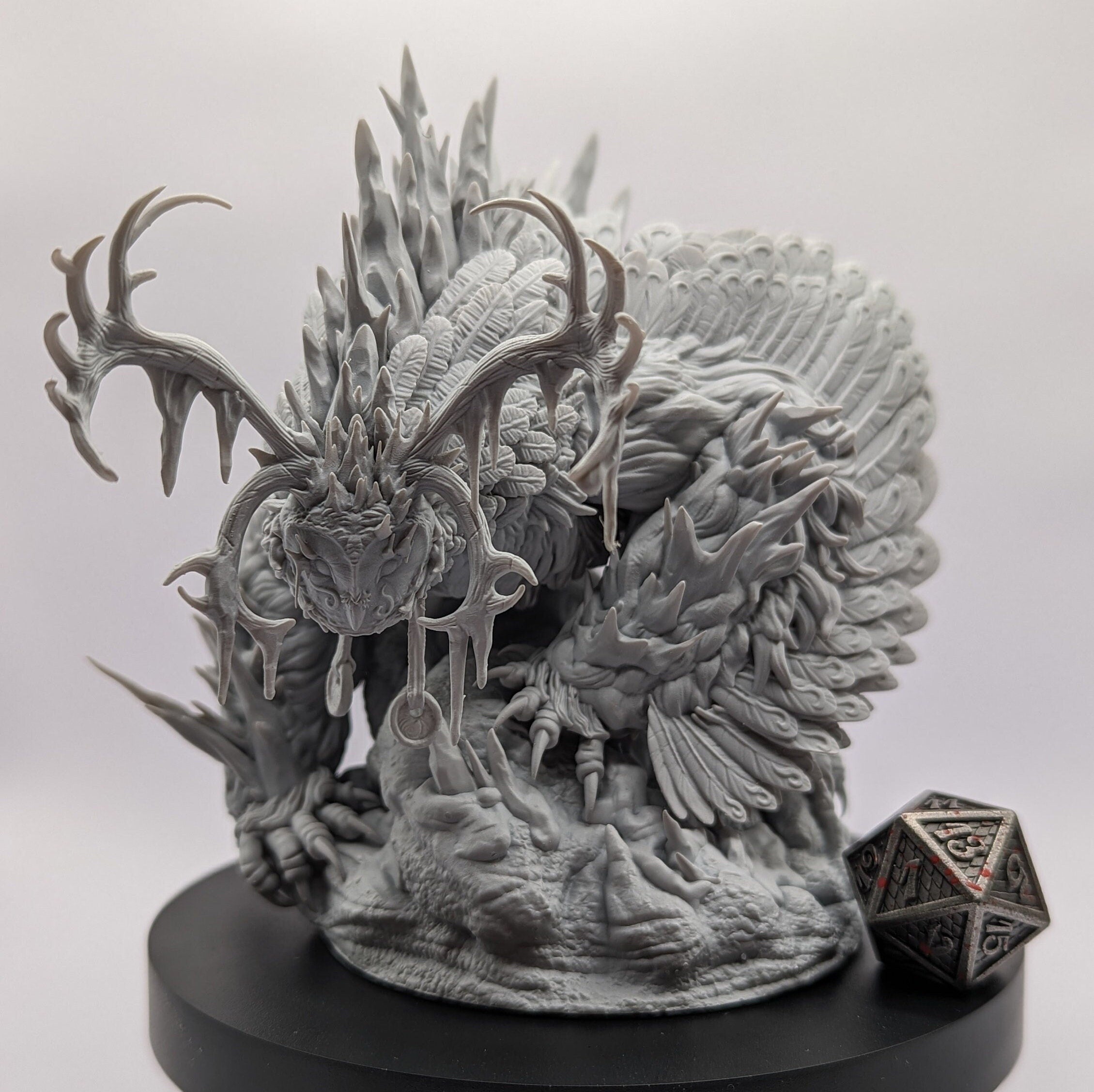 Talva - Claw of Winter | Miniatures by Archvillain Games | Resin Mini for Tabletop Gaming, D&D, Pathfinder, Painting | Assembled and Primed - Brush and Battle