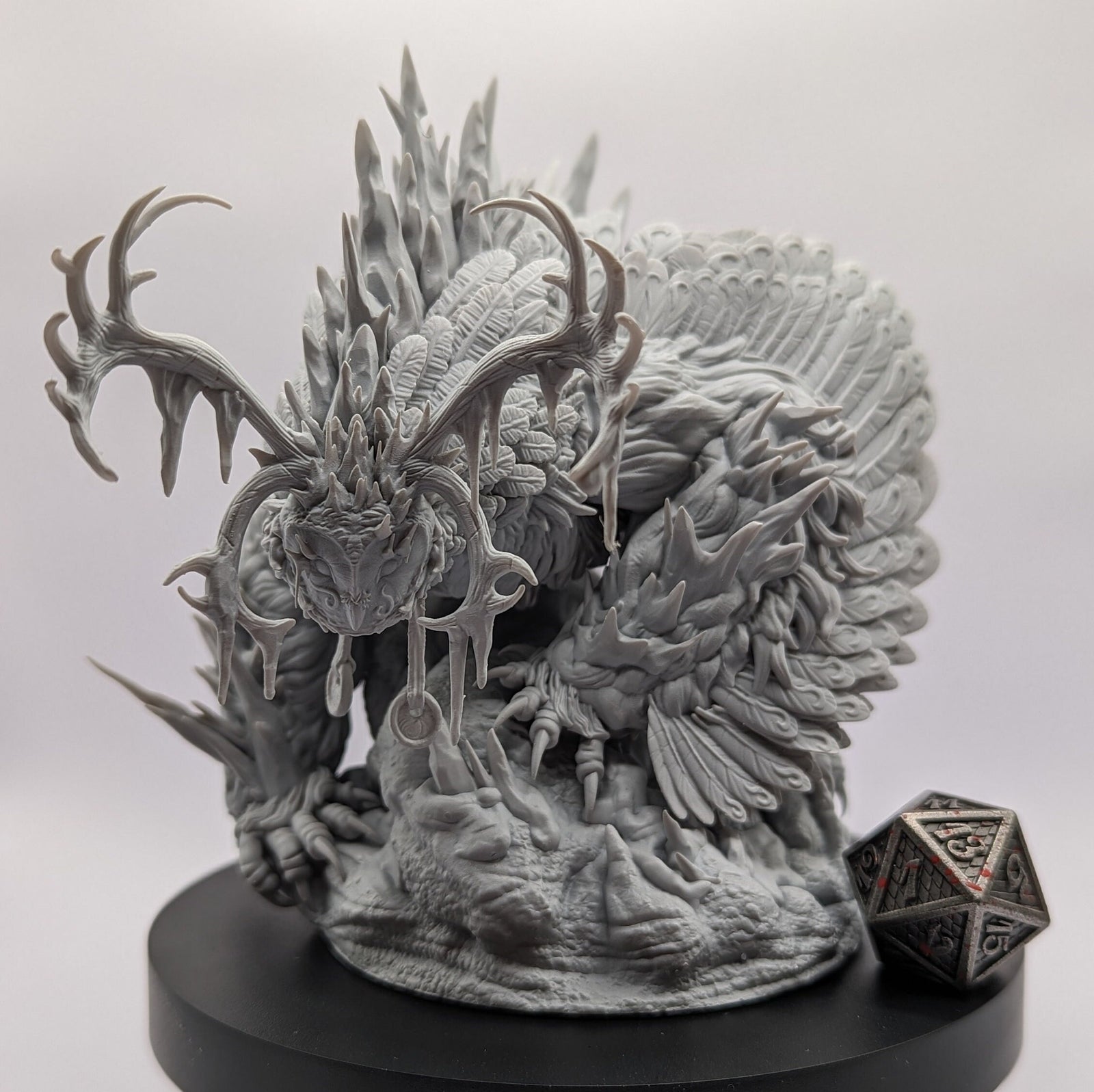 Talva - Claw of Winter | Miniatures by Archvillain Games | Resin Mini for Tabletop Gaming, D&D, Pathfinder, Painting | Assembled and Primed - Brush and Battle