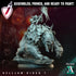 Helljaw Rider | Miniatures by Archvillain Games | Resin Mini for Tabletop Gaming, D&D, Wargaming, and Painting | Assembled and Primed - Brush and Battle