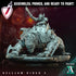 Helljaw Rider | Miniatures by Archvillain Games | Resin Mini for Tabletop Gaming, D&D, Wargaming, and Painting | Assembled and Primed - Brush and Battle