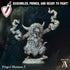 Pingvi Shaman | Miniatures by Archvillain Games | Resin Mini for Tabletop Gaming, D&D, Pathfinder, and Painting | Assembled and Primed - Brush and Battle