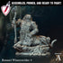 Kotauri Winterstriders | Miniatures by Archvillain Games | Resin Mini for Tabletop Gaming, D&D, Pathfinder, Painting | Assembled and Primed - Brush and Battle