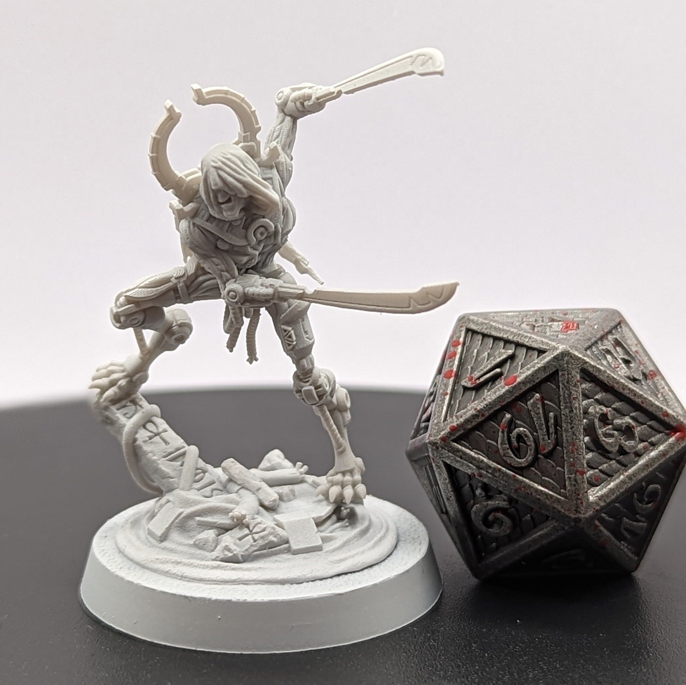 Keteph Knumhar | Miniatures by Archvillain Games | Resin Mini for Tabletop Gaming, D&D, Wargaming, Painting | Assembled and Primed