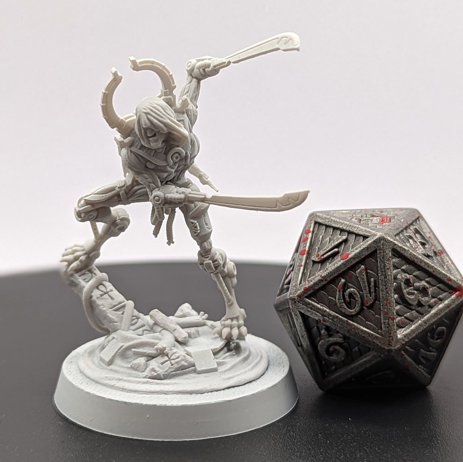 Keteph Knumhar | Miniatures by Archvillain Games | Resin Mini for Tabletop Gaming, D&D, Wargaming, Painting | Assembled and Primed