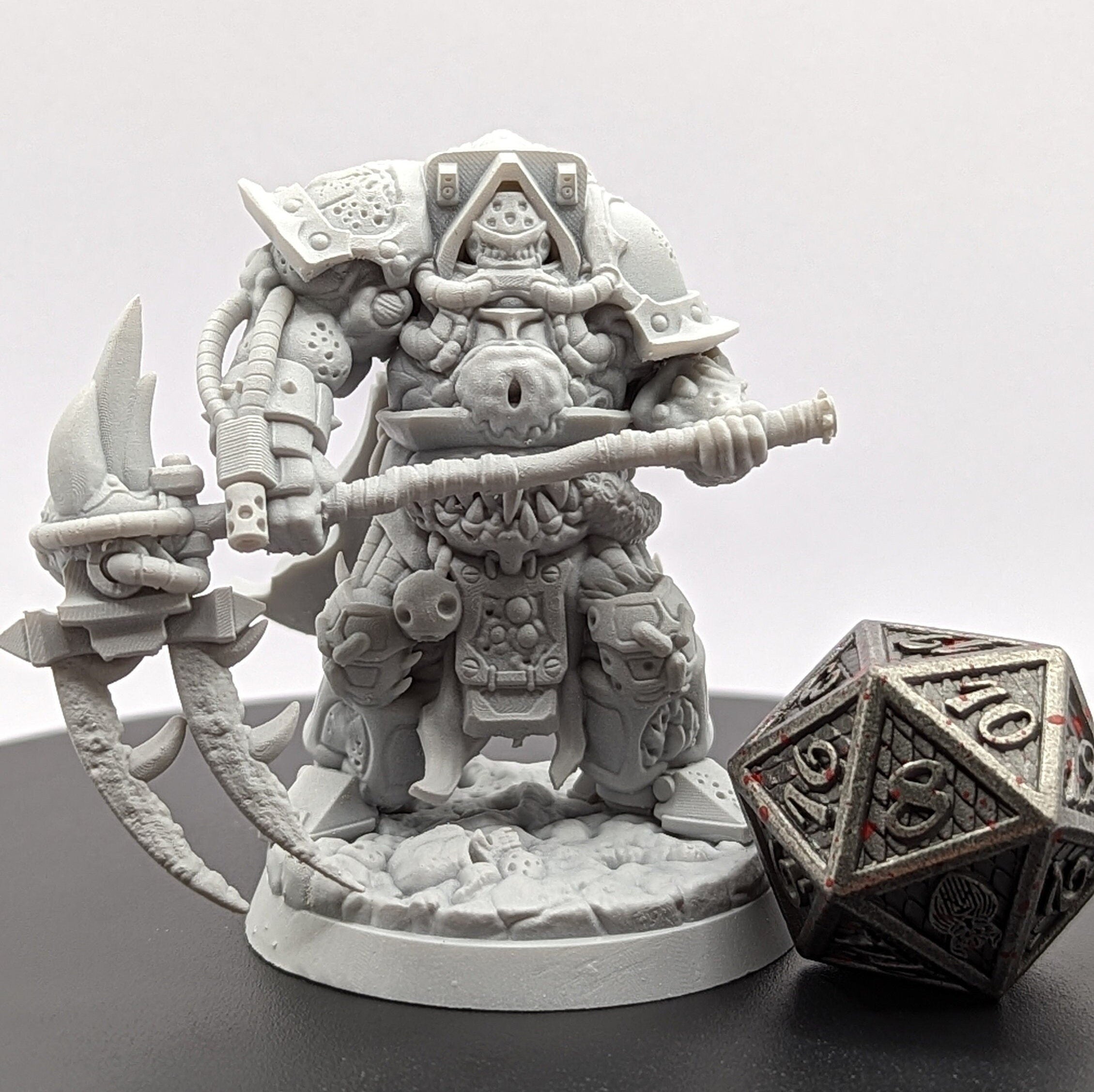 Life Reaper Exterminators | Miniatures by Immaterium God | Resin Mini for Tabletop Gaming, D&D, Wargaming, Painting | Assembled + Primed - Brush and Battle