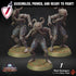 Mind Scourgers | Miniatures by Crippled God Foundry | Resin Mini for Tabletop Gaming, D&D, Pathfinder, and Painting | Assembled and Primed - Brush and Battle