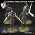 Mind Scourgers | Miniatures by Crippled God Foundry | Resin Mini for Tabletop Gaming, D&D, Pathfinder, and Painting | Assembled and Primed - Brush and Battle