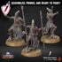 Mind Corruptors | Miniatures by Crippled God Foundry | Resin Mini for Tabletop Gaming, D&D, Pathfinder, and Painting | Assembled and Primed - Brush and Battle