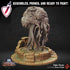 Elder Brain | (Large) Miniature by Crippled God Foundry | Resin Mini for Tabletop Gaming, D&D, Pathfinder, Painting | Assembled and Primed - Brush and Battle