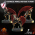 Erinyes | Miniatures by Crippled God Foundry | Resin Mini for Tabletop Gaming, D&D, Pathfinder, and Painting | Assembled and Primed - Brush and Battle