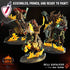Hell Cavaliers | Miniatures by Crippled God Foundry | Resin Mini for Tabletop Gaming, D&D, Pathfinder, and Painting | Assembled and Primed - Brush and Battle