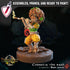 Cornelia the Bard | Miniature by Crippled God Foundry | Resin Mini For Tabletop Gaming, D&D, Pathfinder, and Painting | Assembled and Primed - Brush and Battle
