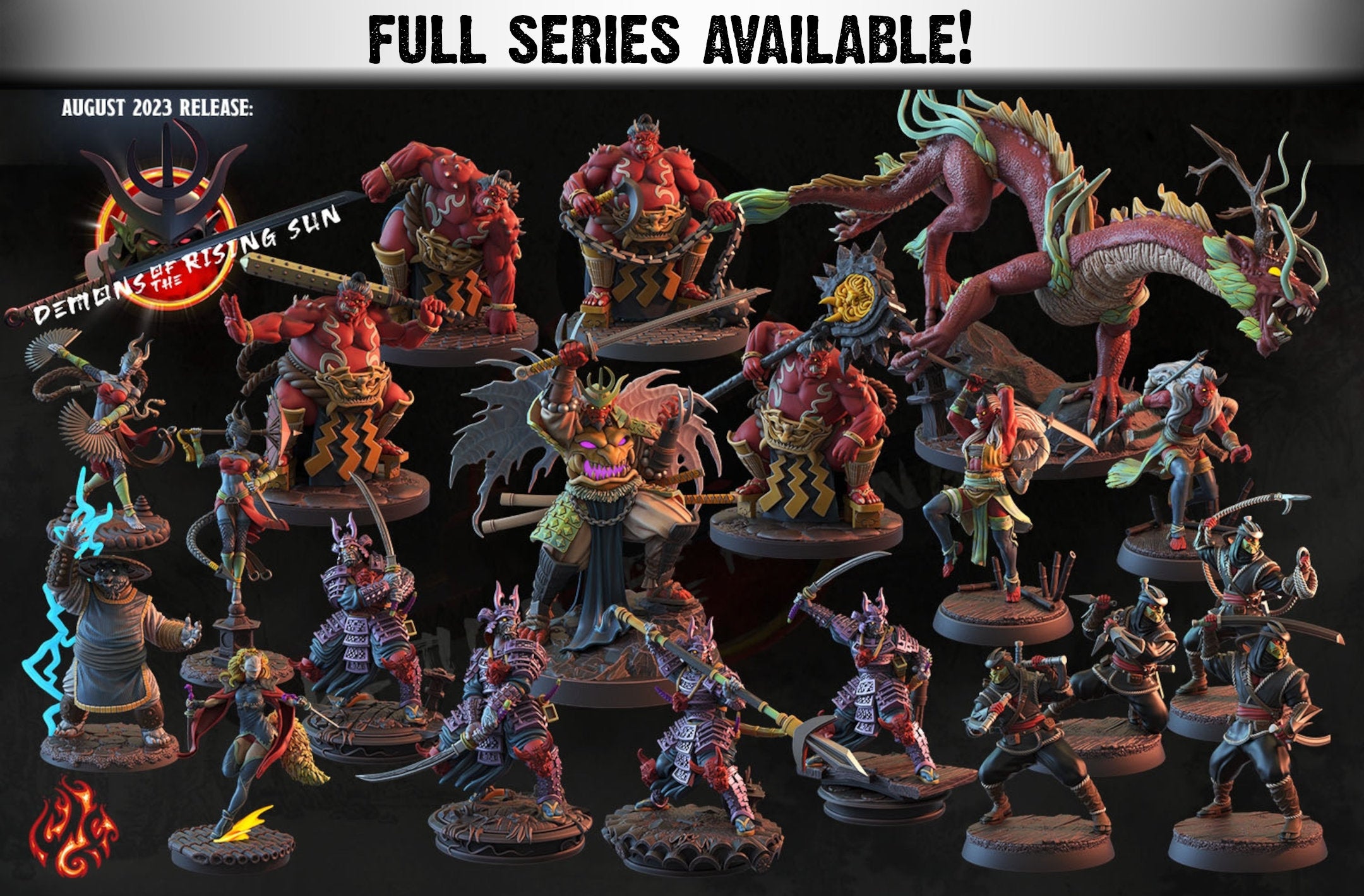 Cheivnaig | Miniature by Crippled God Foundry | Resin Mini For Tabletop Gaming, D&D, Pathfinder, Painting | Assembled and Primed - Brush and Battle