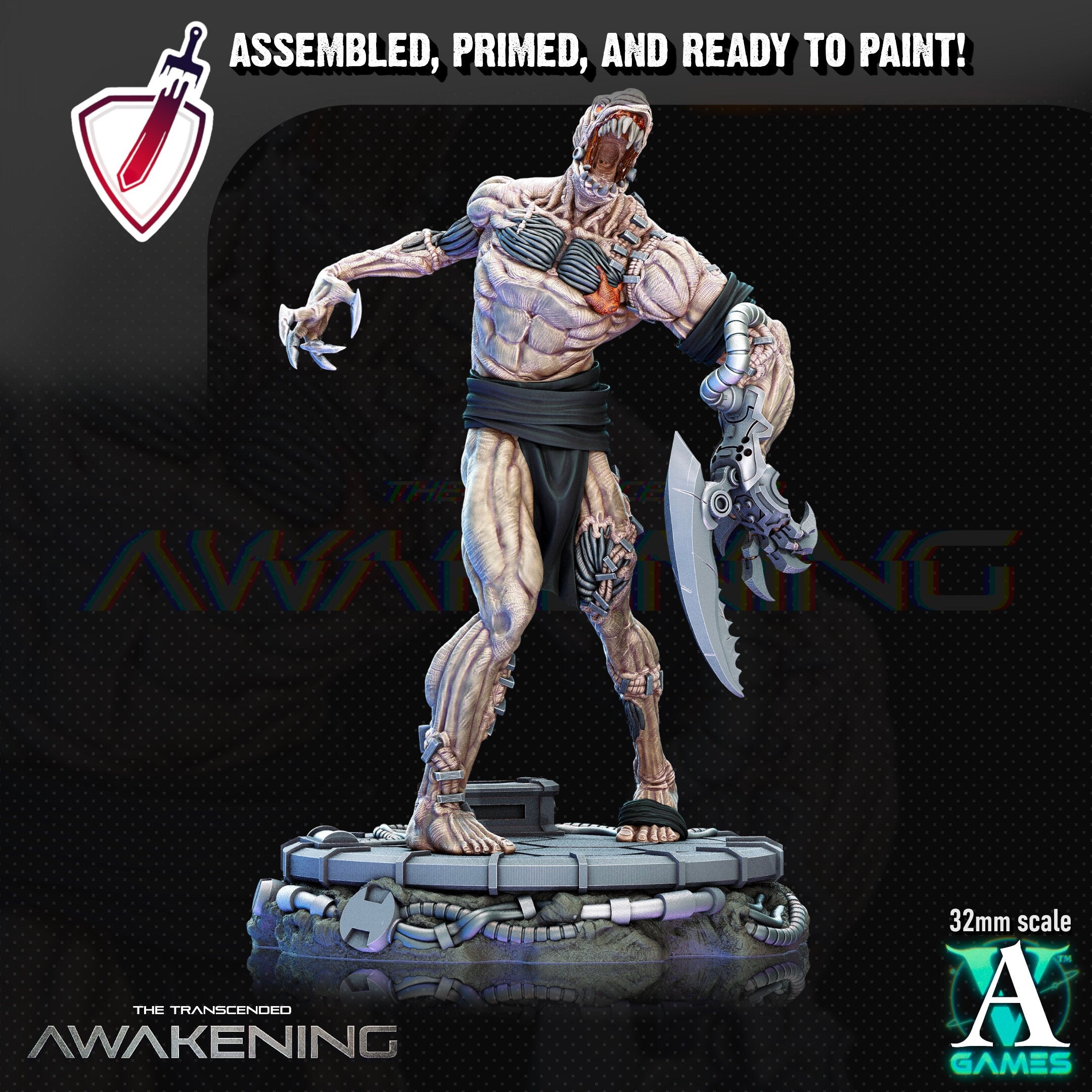 Trancended Leftovers | Miniatures by Archvillain Games | Resin Mini for Tabletop Gaming, D&D, Wargaming, Painting | Assembled and Primed - Brush and Battle