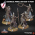 Mind Corruptors | Miniatures by Crippled God Foundry | Resin Mini for Tabletop Gaming, D&D, Pathfinder, and Painting | Assembled and Primed - Brush and Battle