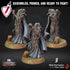 Mind Corruptors | Miniatures by Crippled God Foundry | Resin Mini for Tabletop Gaming, D&D, Pathfinder, and Painting | Assembled and Primed - Brush and Battle