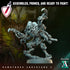 Hemothrax Shockfang | Miniatures by Archvillain Games | Resin Mini for Tabletop Gaming, D&D, Wargaming, and Painting | Assembled and Primed - Brush and Battle