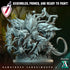 Hemothrax Sanguimorph | (Massive) Miniatures by Archvillain Games | For Tabletop Gaming, D&D, Wargaming, and Painting | Assembled and Primed - Brush and Battle