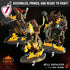 Hell Cavaliers | Miniatures by Crippled God Foundry | Resin Mini for Tabletop Gaming, D&D, Pathfinder, and Painting | Assembled and Primed - Brush and Battle