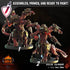 Siege Demons | Miniatures by Crippled God Foundry | Resin Mini for Tabletop Gaming, D&D, Pathfinder, and Painting | Assembled and Primed - Brush and Battle