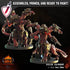 Siege Demons | Miniatures by Crippled God Foundry | Resin Mini for Tabletop Gaming, D&D, Pathfinder, and Painting | Assembled and Primed - Brush and Battle