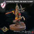 Sigibert the Knight | Miniature by Crippled God Foundry | Resin Mini For Tabletop Gaming, D&D, Pathfinder, Painting | Assembled and Primed - Brush and Battle