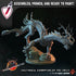 Cheivnaig | Miniature by Crippled God Foundry | Resin Mini For Tabletop Gaming, D&D, Pathfinder, Painting | Assembled and Primed - Brush and Battle