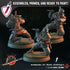Hobgoblin Iron Shadows | Miniature by Crippled God Foundry | Resin Mini For Tabletop Gaming, D&D, Pathfinder, Painting | Assembled + Primed - Brush and Battle