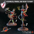 Silent Sisters | Miniatures by Crippled God Foundry | Resin Mini For Tabletop Gaming, D&D, Pathfinder, and Painting | Assembled and Primed - Brush and Battle