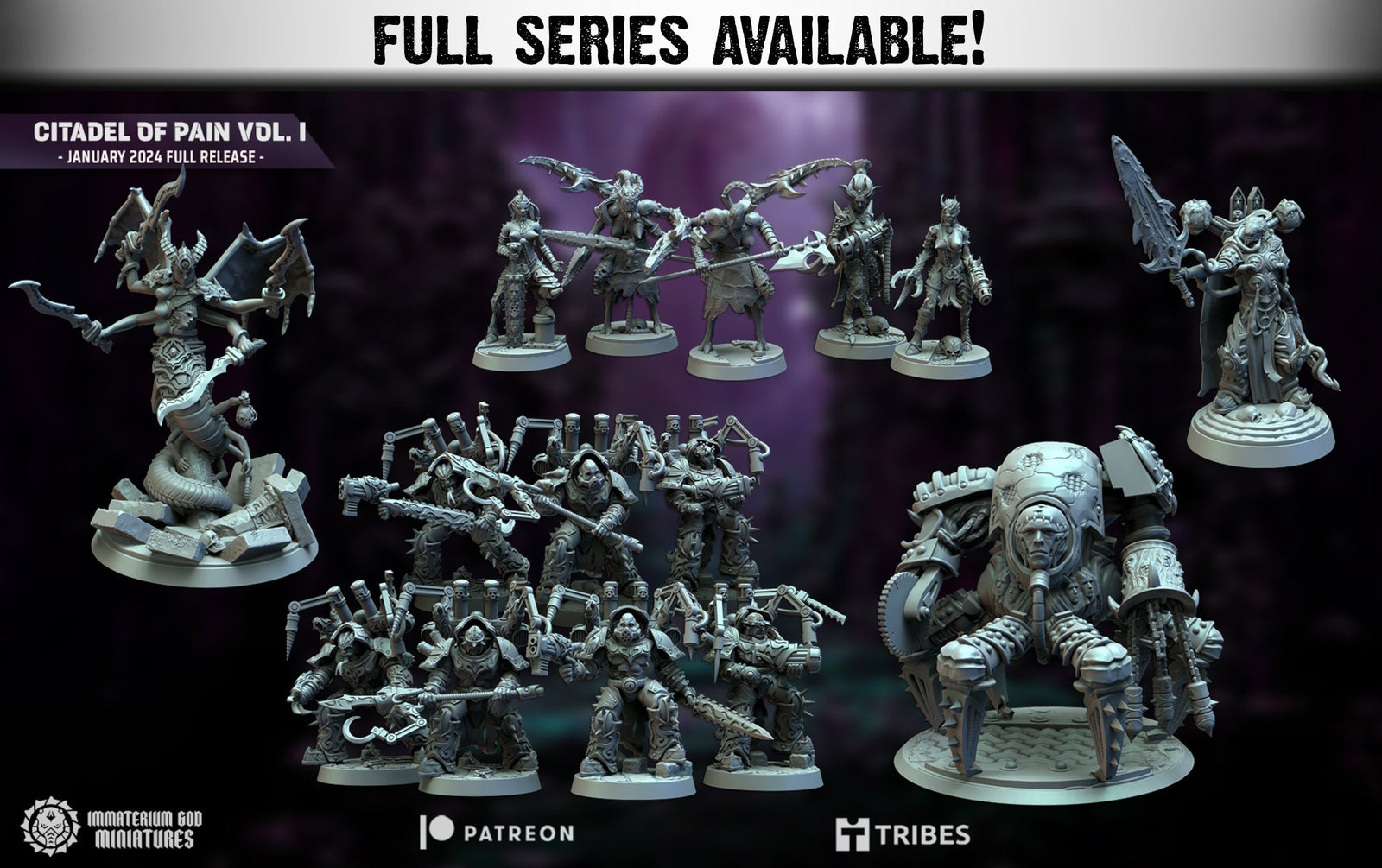 Faceless Collector | Miniature by Immaterium God | Resin Mini for Tabletop Gaming, D&D, Wargaming, and Painting | Assembled and Primed - Brush and Battle