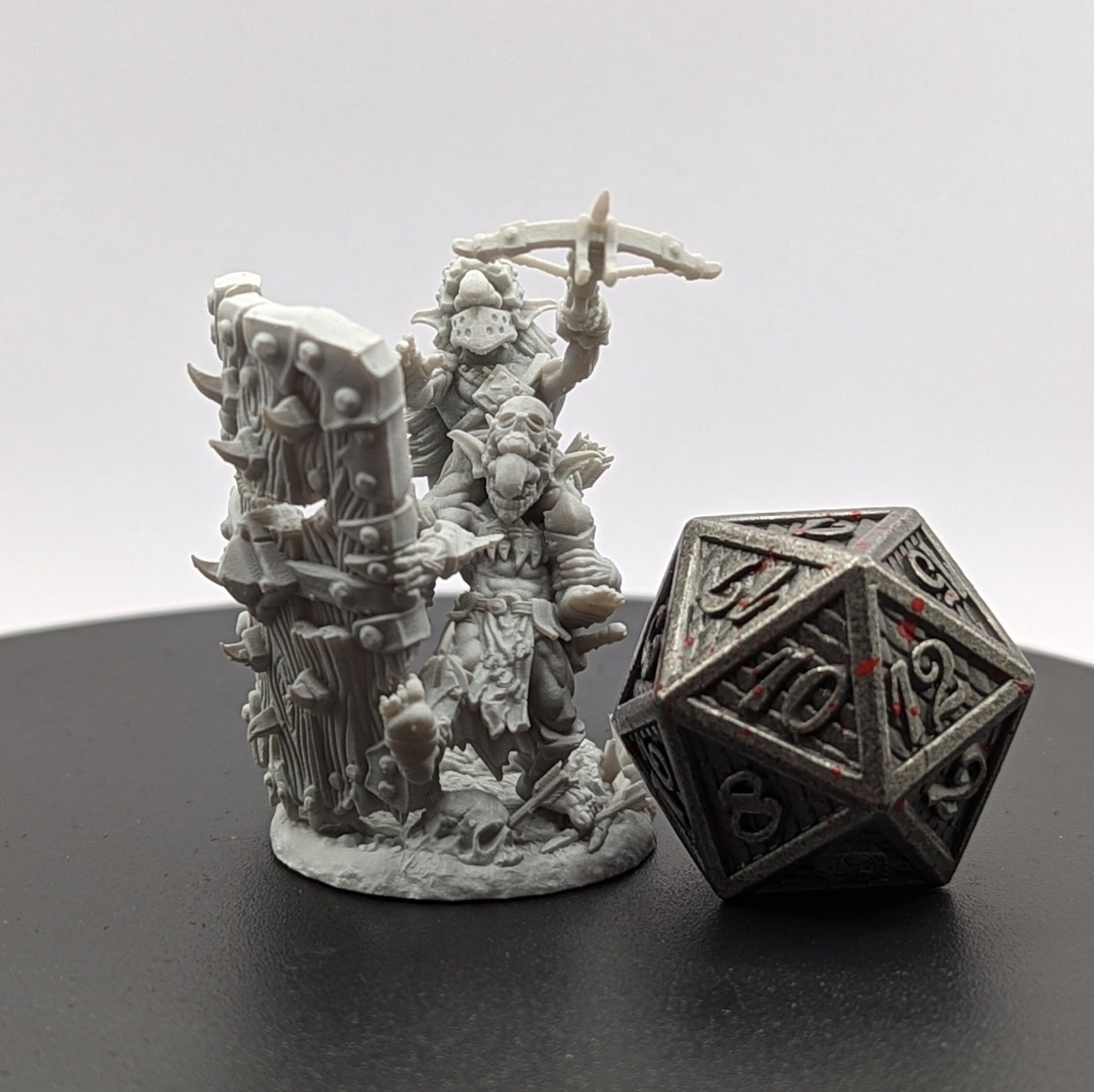 Blocknsock Chucks | Miniatures by Archvillain Games | Resin Mini for Tabletop Gaming, D&D, Pathfinder, and Painting | Assembled and Primed - Brush and Battle