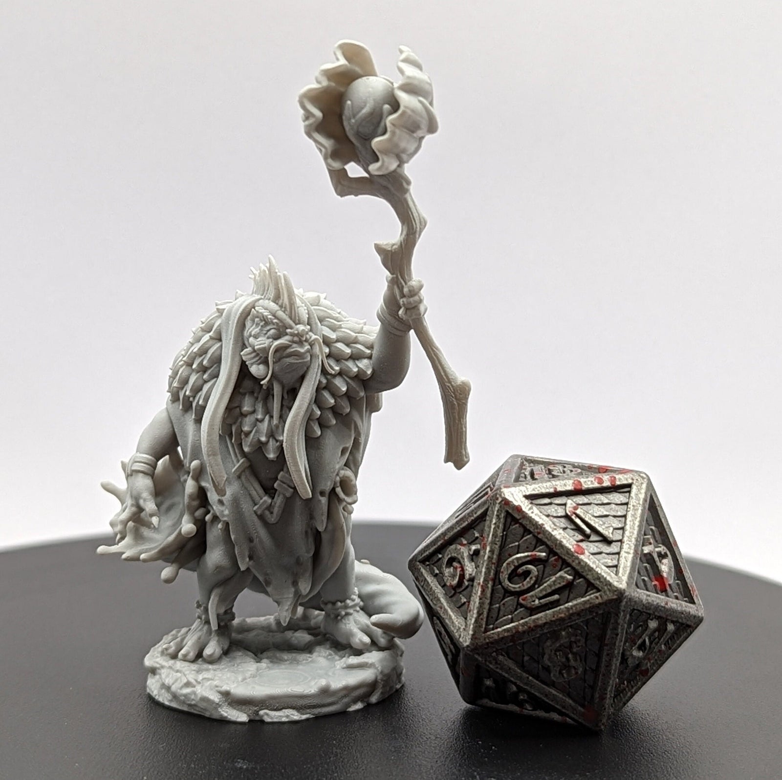 Morlok Priest | Miniature by Archvillain Games | Resin Mini for Tabletop Gaming, D&D, Pathfinder, and Painting | Assembled and Primed - Brush and Battle