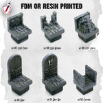 Dungeon Blocks Ultimate Dungeon Expansion Tiles (1-35) | FDM or Resin Printed | Great for D&D, Pathfinder, or any Tabletop RPG | Free Grids! - Brush and Battle