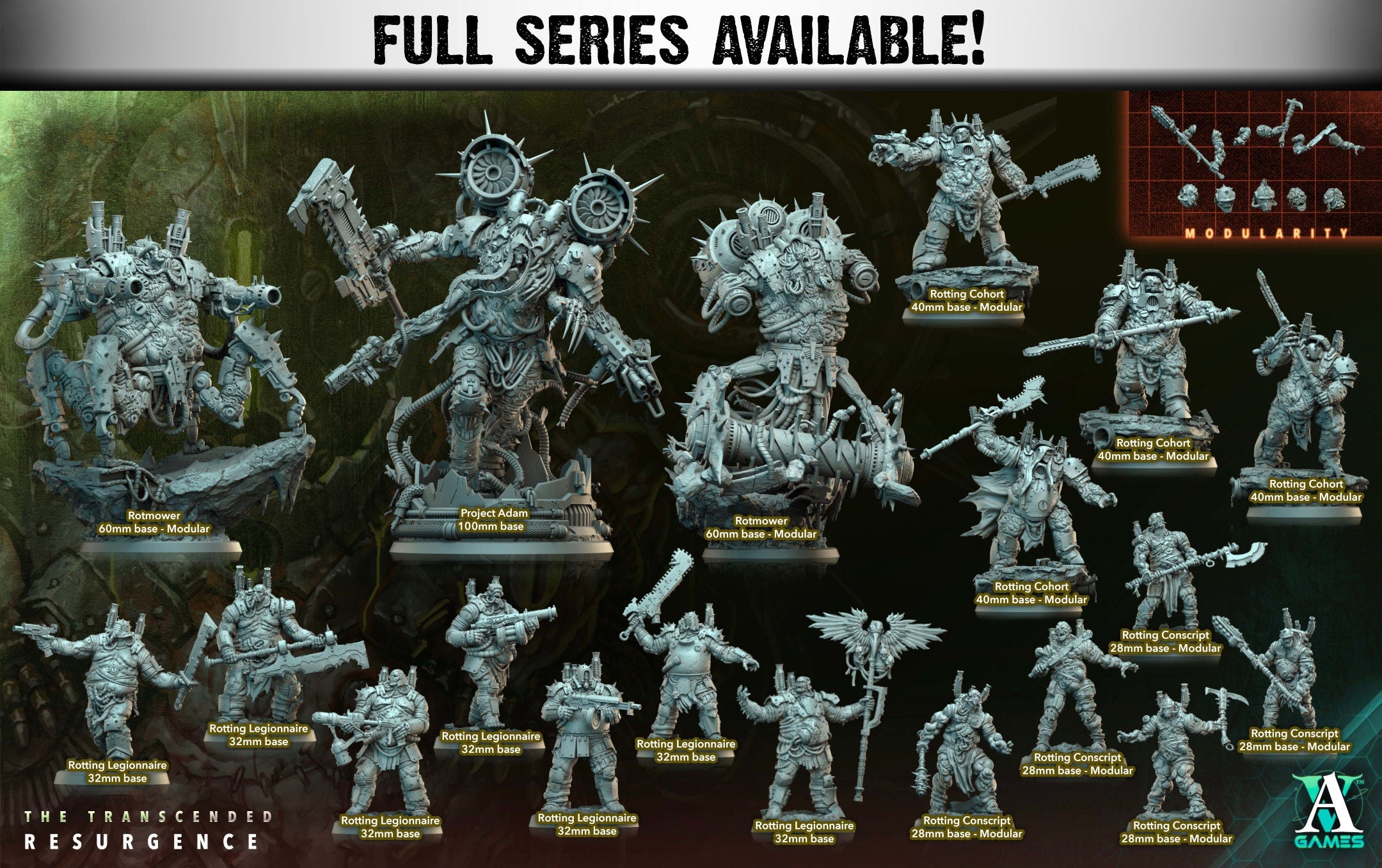 Project Adam by Archvillain Games (Massive) - Brush and Battle