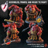 Yokozuna Maulers | Miniature by Crippled God Foundry | For Tabletop Gaming, D&D, Pathfinder, and Painting | Assembled and Primed - Brush and Battle