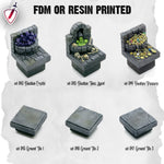 Dungeon Blocks Ultimate Dungeon Expansion Tiles (36-71) | FDM or Resin Print | Great for D&D, Pathfinder, or any Tabletop RPG | Free Grids! - Brush and Battle