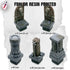 Dungeon Blocks Ultimate Dungeon Expansion Tiles (72-98) | FDM or Resin Print | Great for D&D, Pathfinder, or any Tabletop RPG | Free Grids! - Brush and Battle