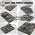 Ultimate Dungeon Set | Modular and  Easy to Expand Dungeon Blocks! | FDM or Resin Printed | Great for D&D, Pathfinder, or any Tabletop RPG - Brush and Battle