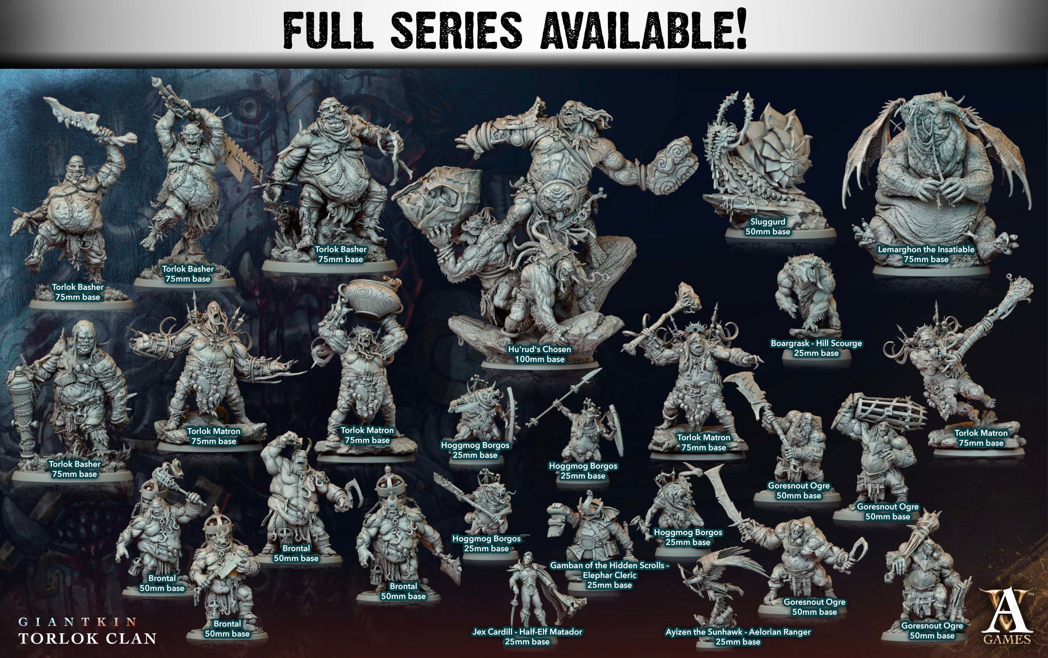 Torlok Matrons (Large) - Brush and Battle