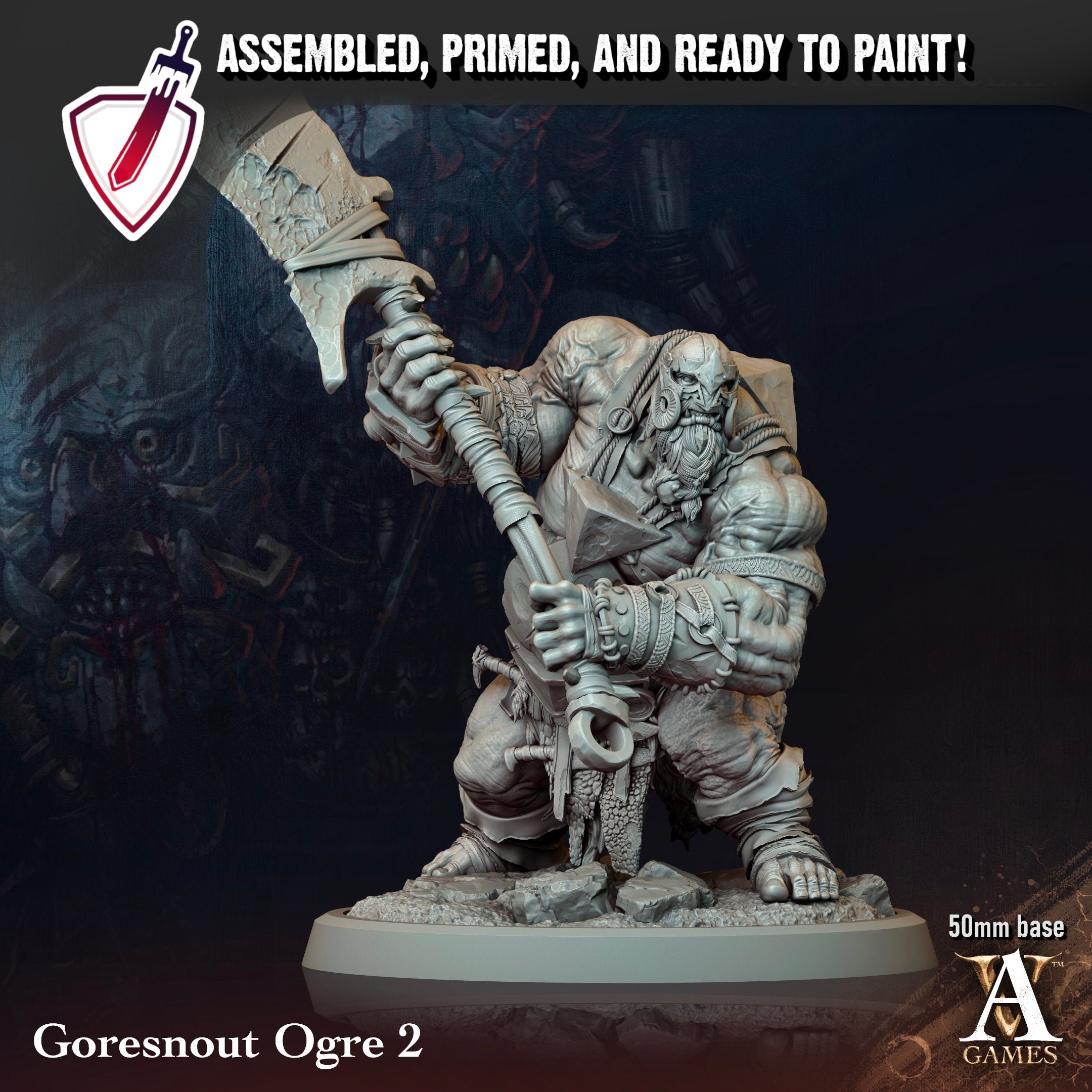 Goresnout Ogres - Brush and Battle